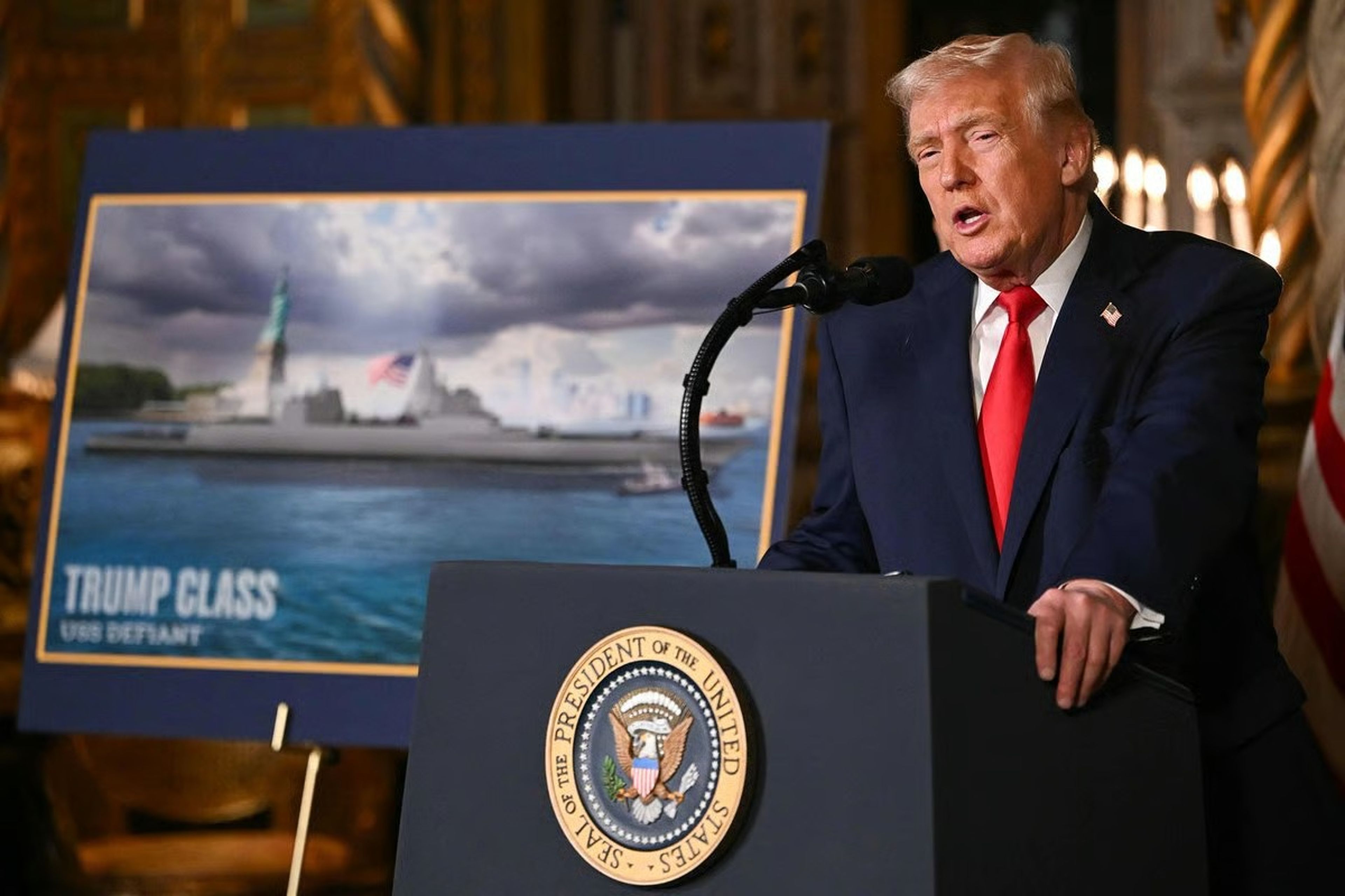 Trump sınıfı savaş gemilerinin inşaatı 2030’ların başına ertelendi