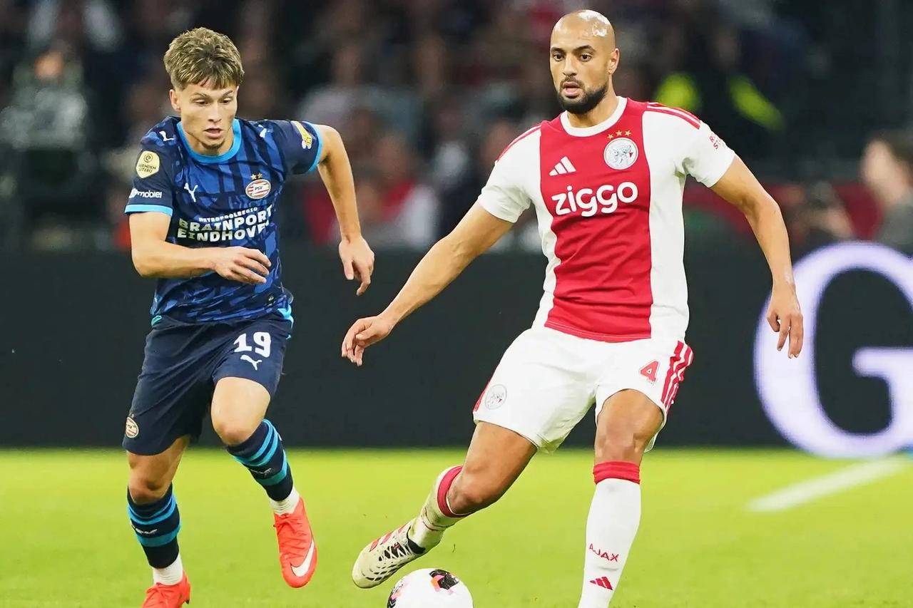 Fenerbahçe'den Ajax'a gitmişti: Amrabat yeni formasıyla sahaya indi
