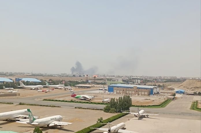 Mehrabad Havalimanı yakınlarında patlama iddiası