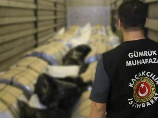2 milyar 612 milyon TL'lik uyuşturucu yakalandı