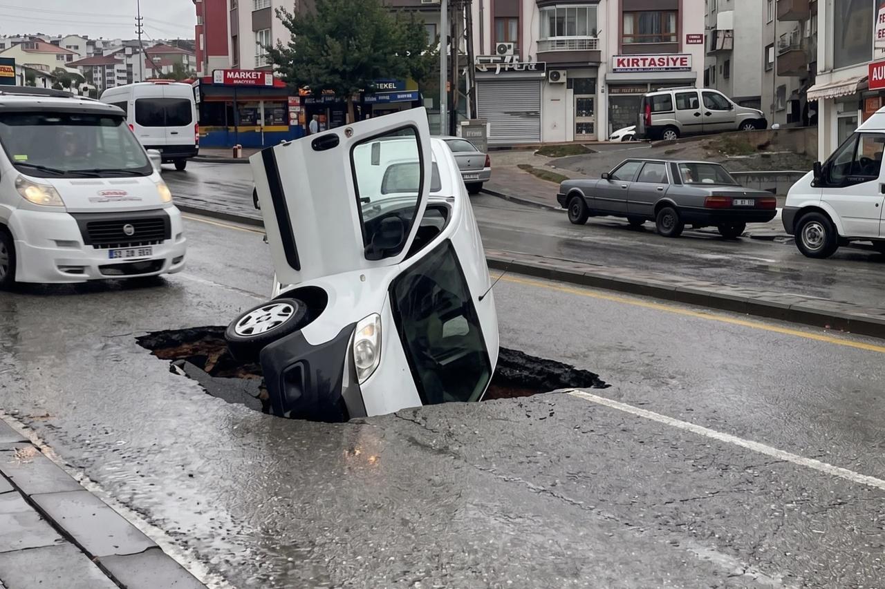 Ankara ve İstanbul'da sağanak etkili oldu: Yollar göle döndü