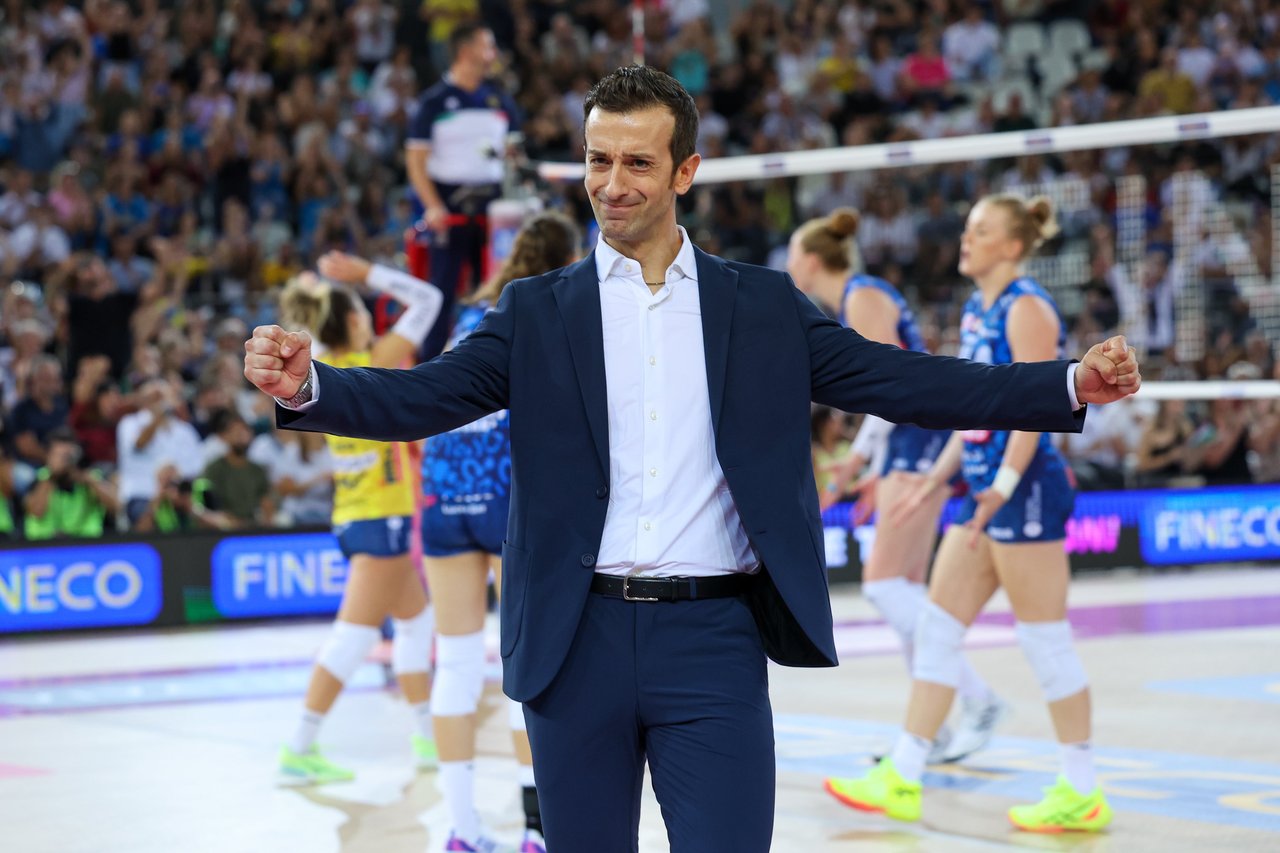 Imoco Conegliano Başantrenörü Daniele Santarelli: