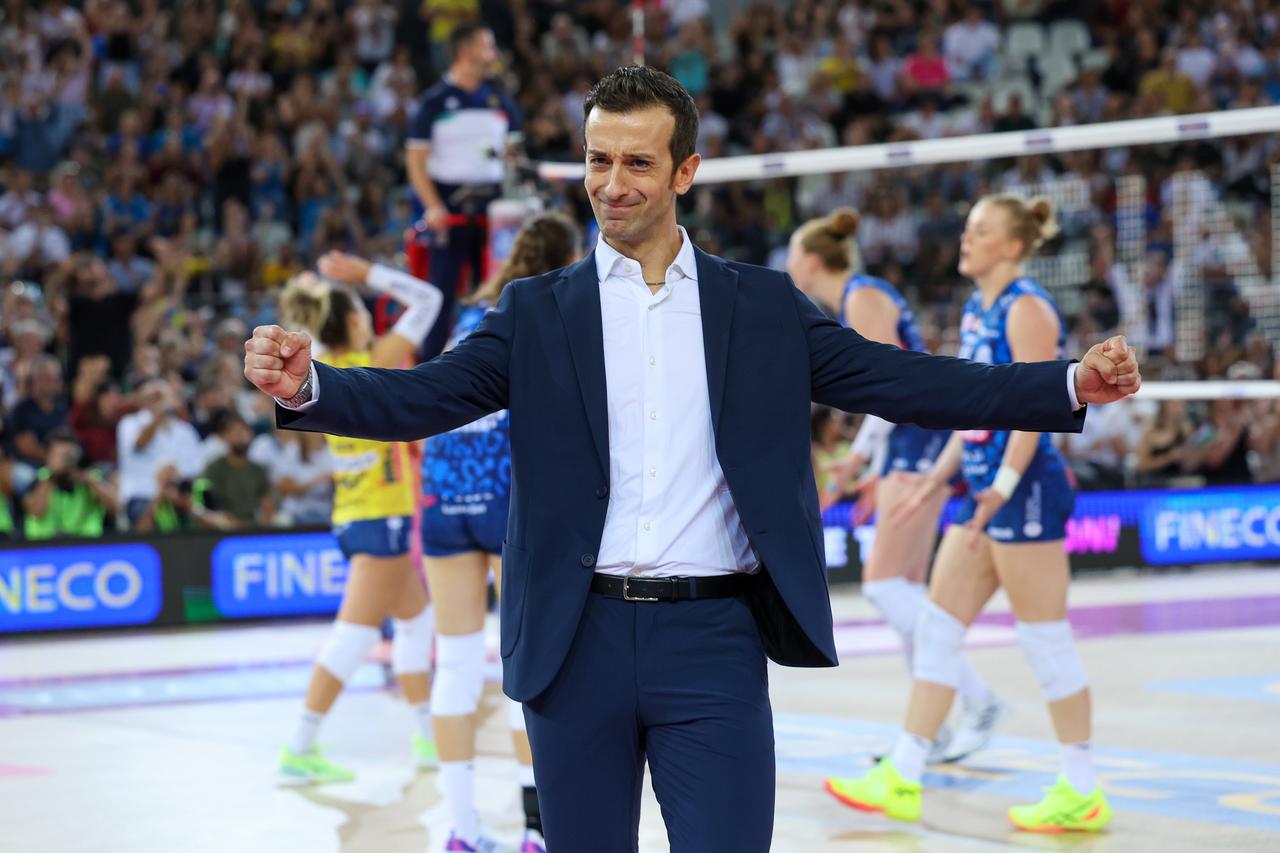 Imoco Conegliano Başantrenörü Daniele Santarelli: