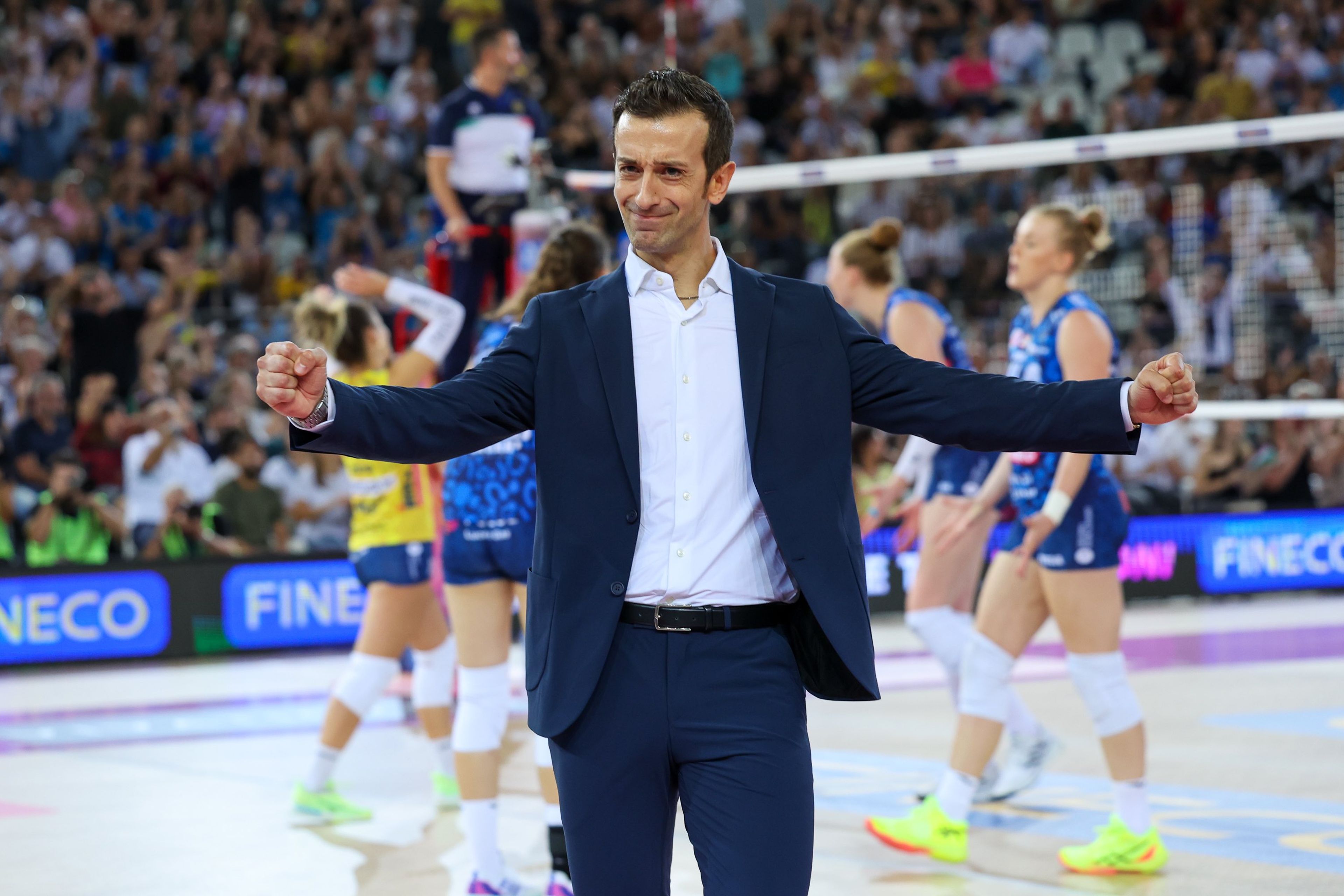 Imoco Conegliano Başantrenörü Daniele Santarelli: