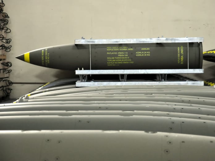 MKE’den Hava Kuvvetleri’ne nüfuz edici bomba teslimatı!