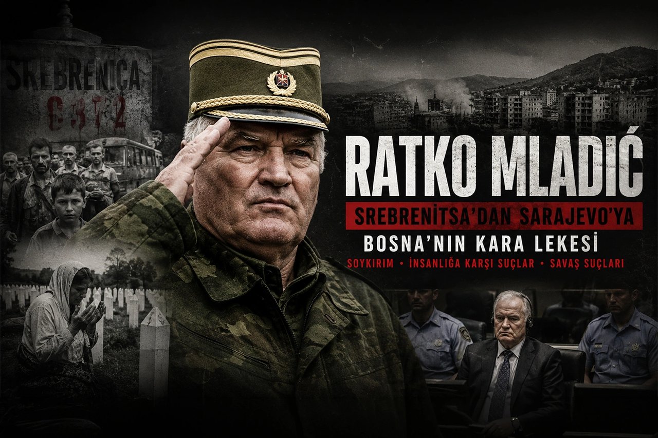 Ratko Mladić kimdi?
Srebrenitsa’dan Saraybosna’ya, arkasında binlerce ölü bırakan “Bosna Kasabı”