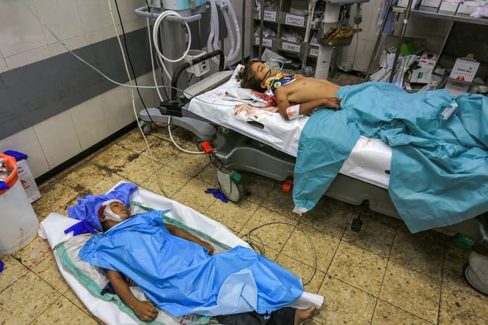 Gazze’deki hastanelerde yer kalmadı: Doluluk yüzde 300’ü aştı