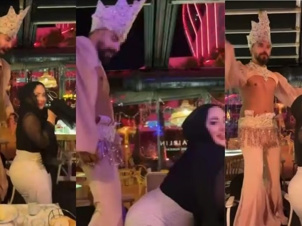 Skandal görüntüler gündem oldu: İki kişiye gözaltı! 