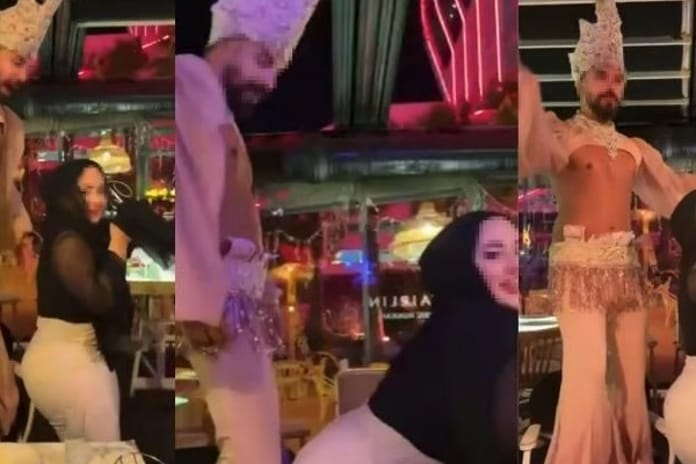 Skandal görüntüler gündem oldu: İki kişiye gözaltı! 