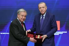Cumhurbaşkanı Erdoğan'dan BM Genel Sekreteri Guterres'e Atatürk Uluslararası Barış Ödülü