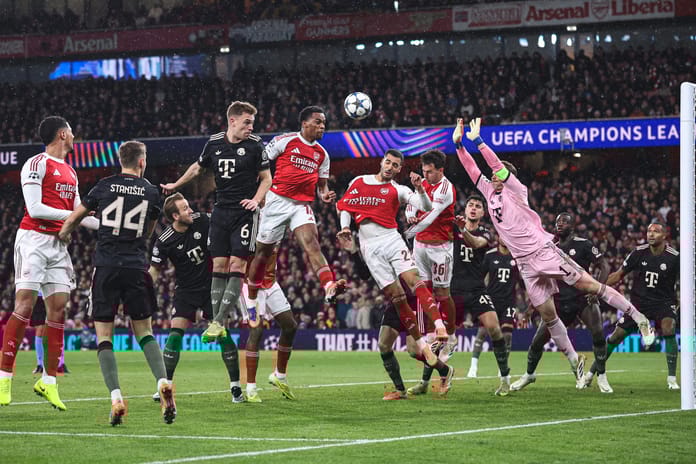 Arsenal zirveyi sağlamlaştırdı: Bayern Münih'in serisi bitti