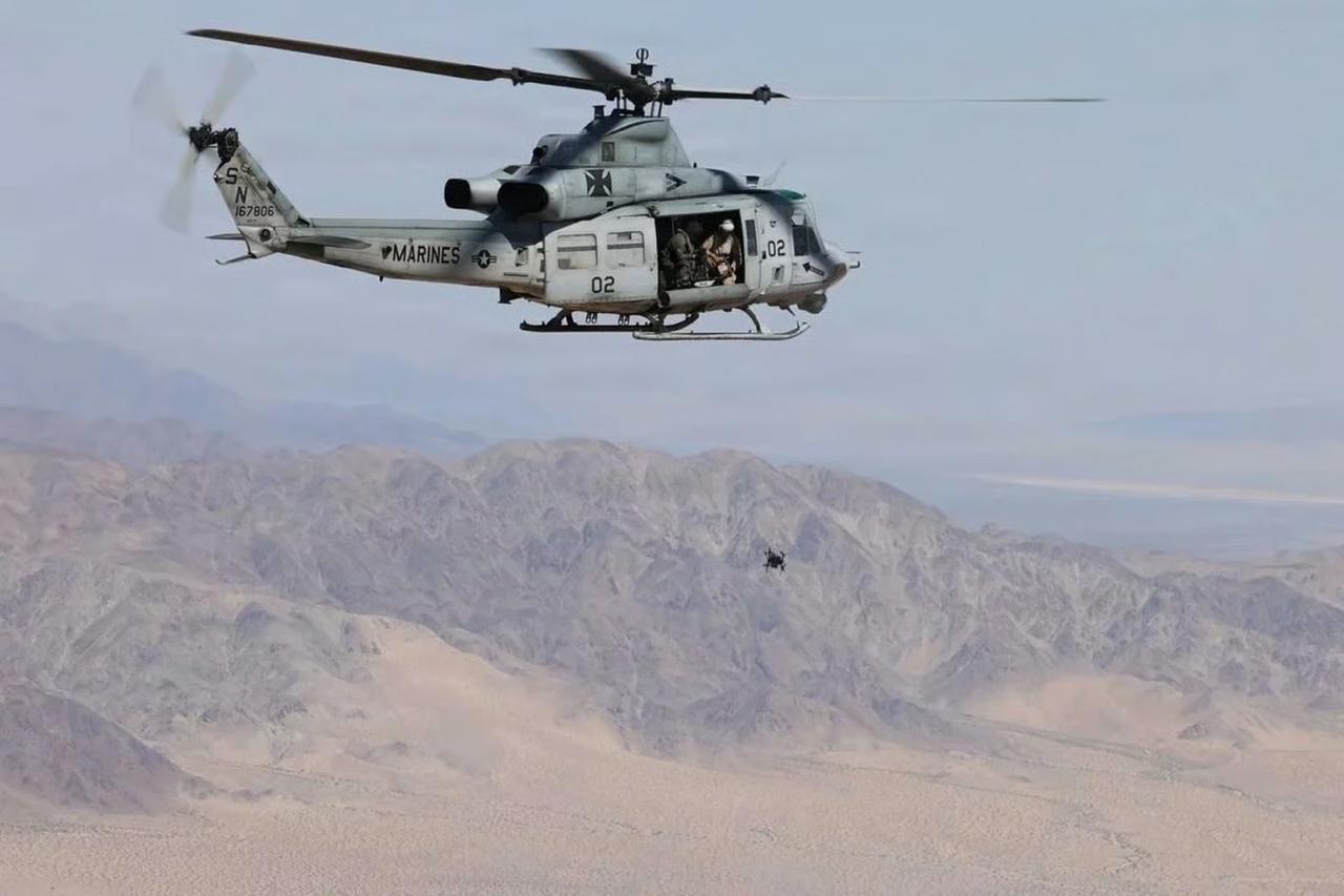 ABD, UH-1Y Venom helikopterlerinden FPV drone fırlatmayı test etti