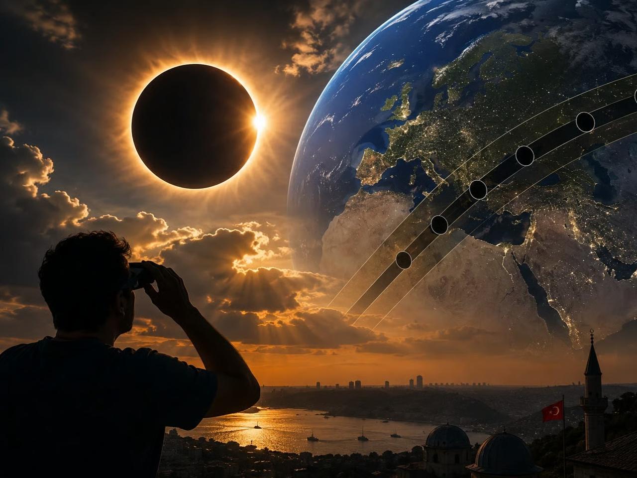 12 Ağustos Güneş tutulmasının saati belli oldu!