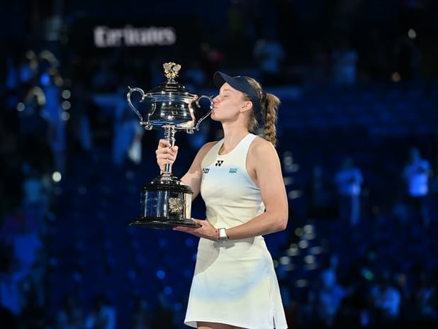 Sezonun İlk Grand Slam'i Avustralya Açık’ta yeni kraliçe Elena Rybakina 