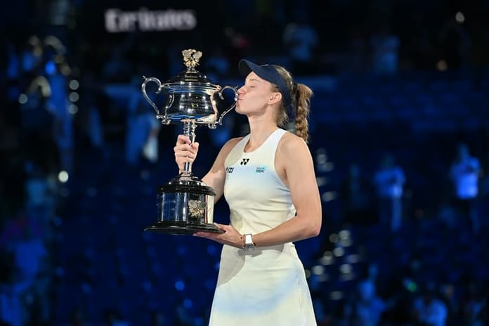 Sezonun İlk Grand Slam'i Avustralya Açık’ta yeni kraliçe Elena Rybakina 