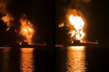 Basra Körfezi'nde tanker patlaması: Irak petrol limanlarını kapattı