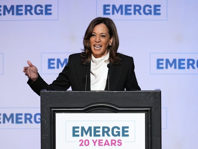 Harris'ten Trump'a sert eleştiri: Modern başkanlık tarihinin en büyük insan yapımı ekonomik krizi