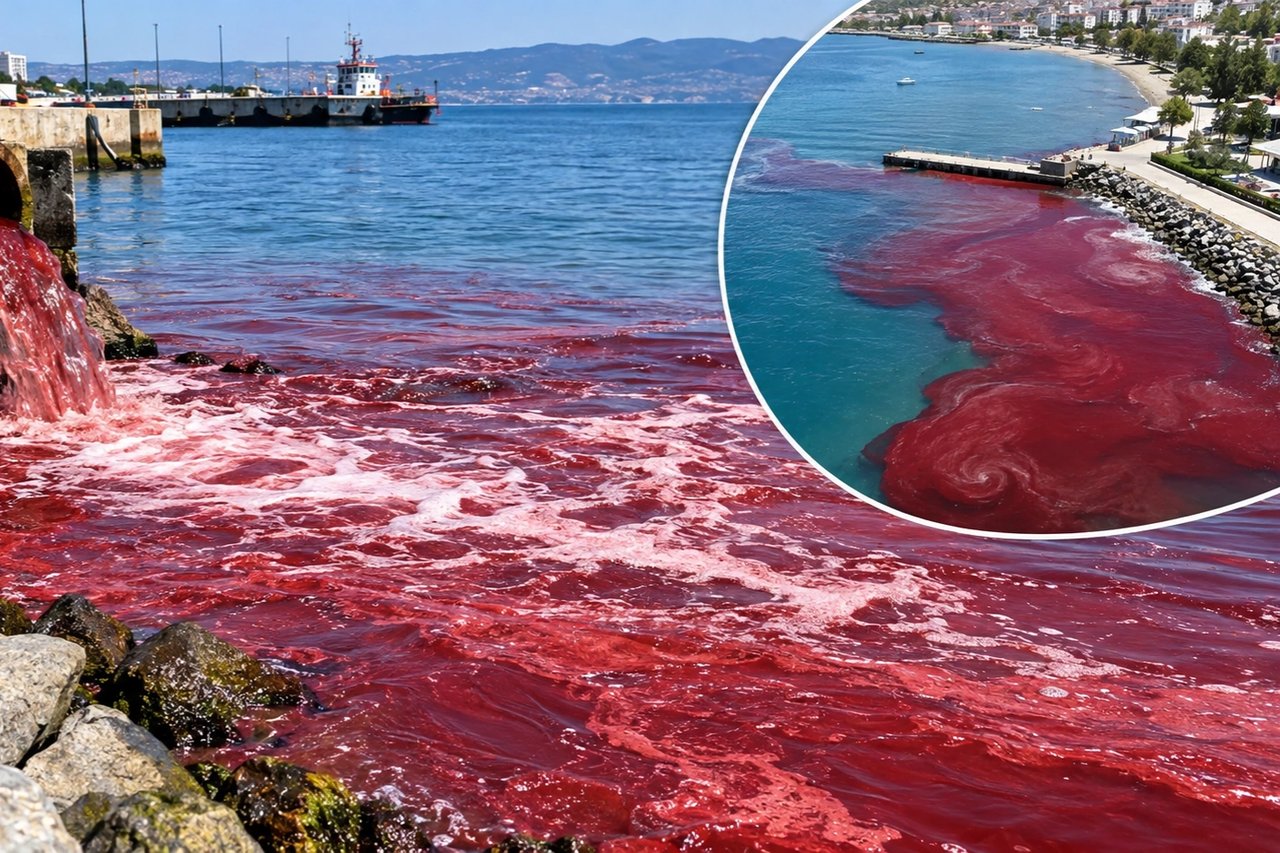 Marmara'da deniz kızıla döndü! O kuruma rekor ceza kesildi