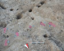 Hatay'da 7 bin 200 yıllık insan ayak izleri bulundu