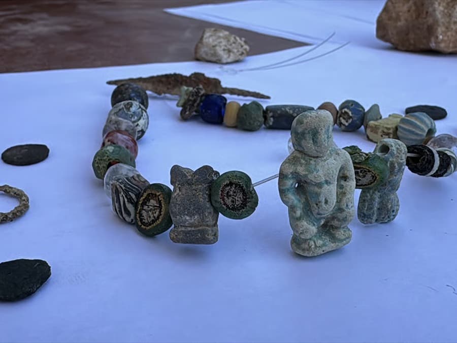 Perre Antik Kenti'nde Mısır tanrısı Pataikos figürü bulundu