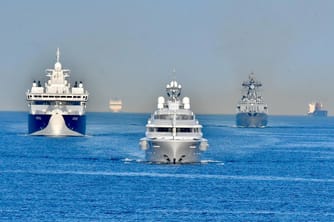 Putin's $133M Yacht Flees to Arctic Under Destroyer Escort