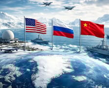 ABD Rusya ve Çin Arktik'te hakimiyet için karşı karşıya geldi