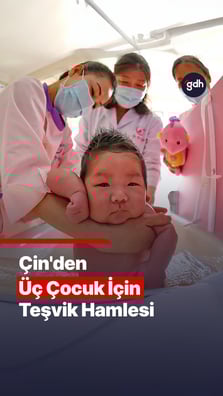 Çin'den üç çocuk hamlesi
