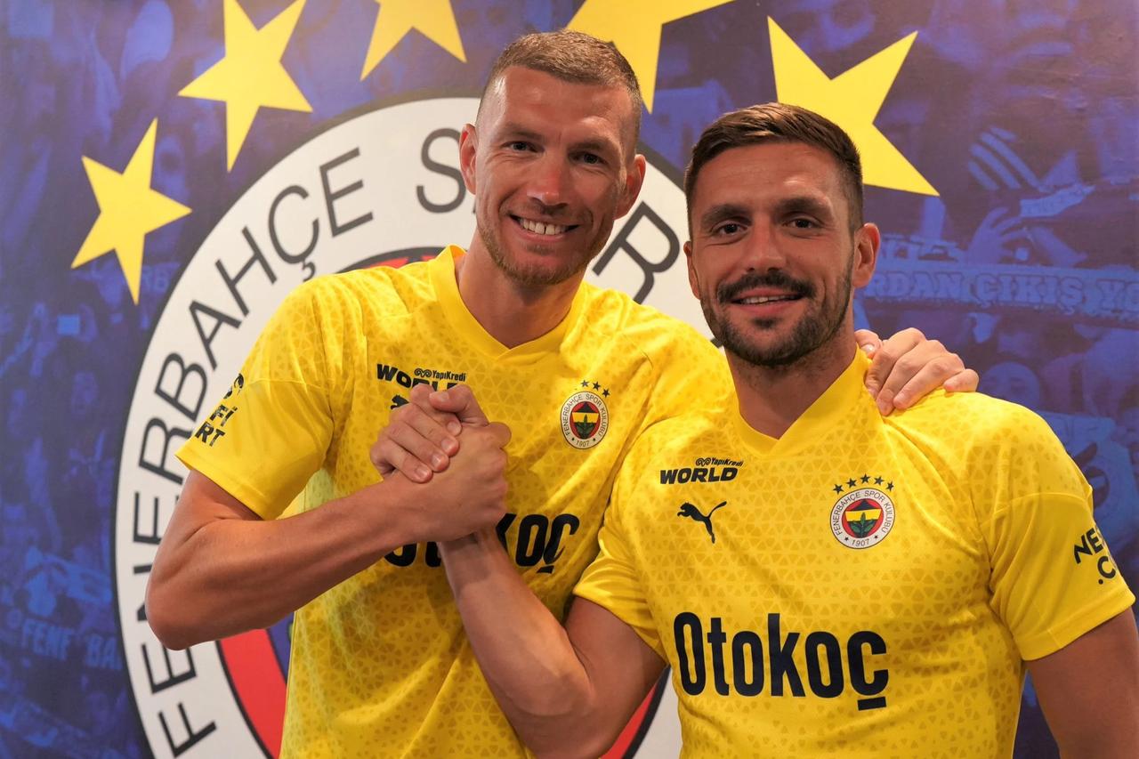 Fenerbahçe Dzeko ve Tadic'e veda etti