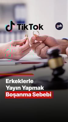 Tiktok'ta canlı yayın boşanma sebebi