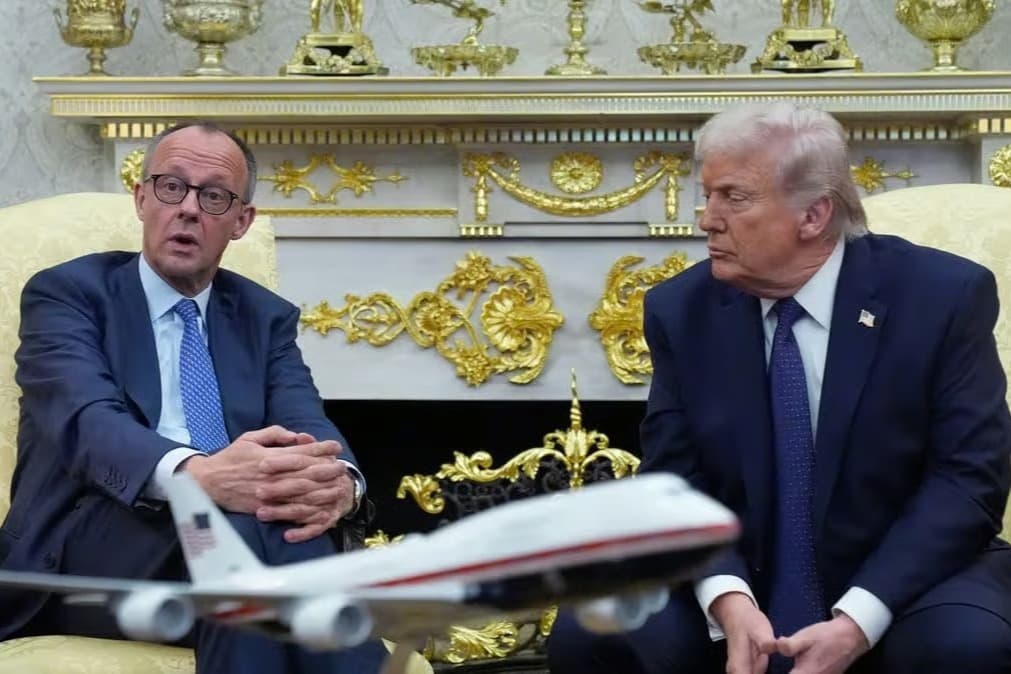 Merz'den Trump ile işbirliğine devam mesajı