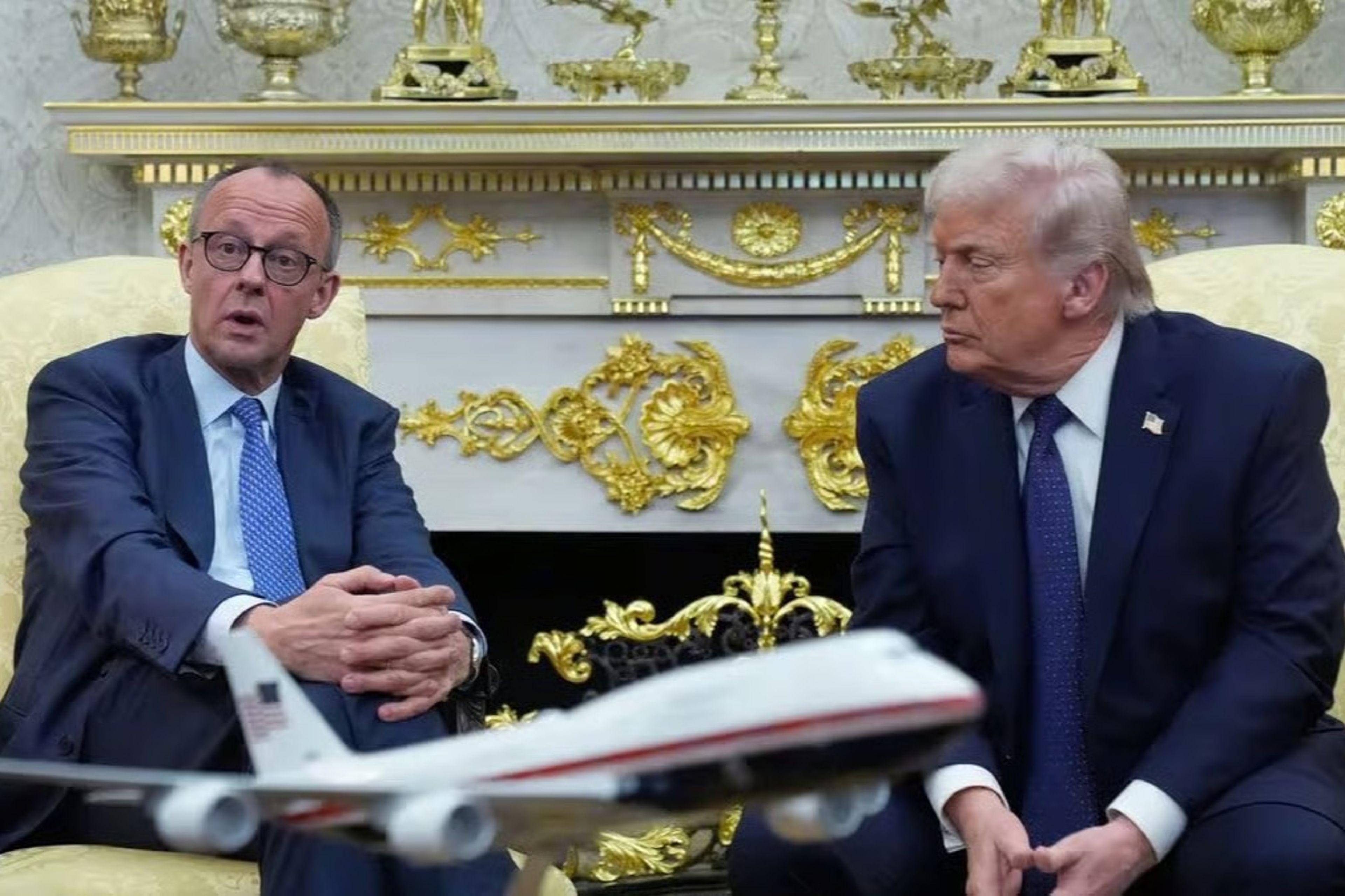 Merz'den Trump ile işbirliğine devam mesajı