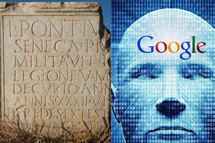 Antik Roma Yazıtları Google'ın yapay zekası ile tamamlanıyor