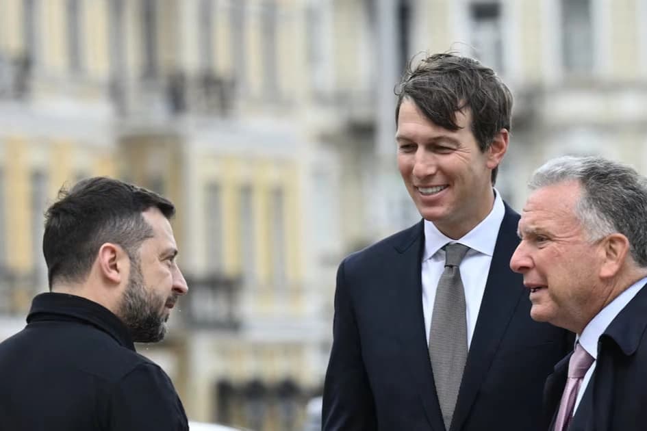 Trump’ın özel temsilcileri Witkoff ve Kushner Zelenskiy ile görüşmek için Kiev'de