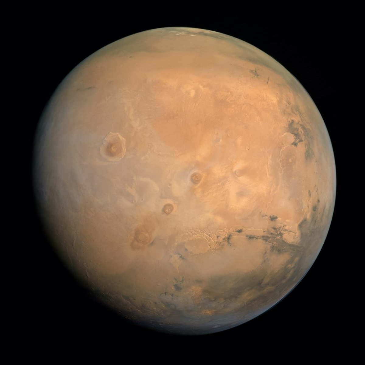 Hubble Uzay Teleskobu'nun yakaladığı Mars, insan keşfi için bir sonraki duraklardan biri olabilir