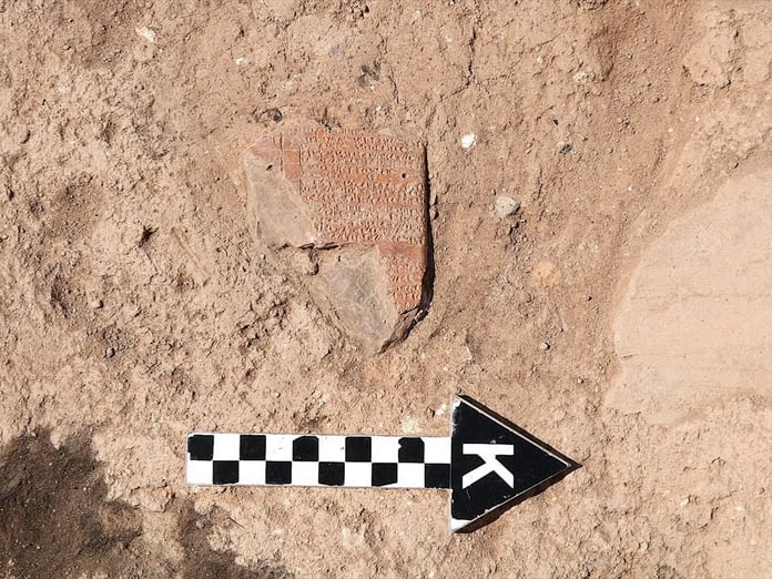 Oylum Höyük kazılarında Hitit dönemine ait yeni çivi yazılı belgeler ortaya çıktı