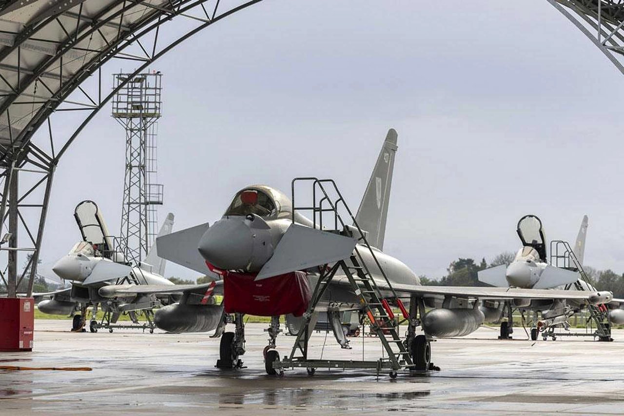 Taif Üssü’ne saldırıda İtalyan Eurofighter vuruldu