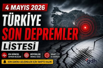 Son dakika deprem mi oldu, nerede, kaç şiddetinde? 4 Mayıs Türkiye son depremler listesi verileri