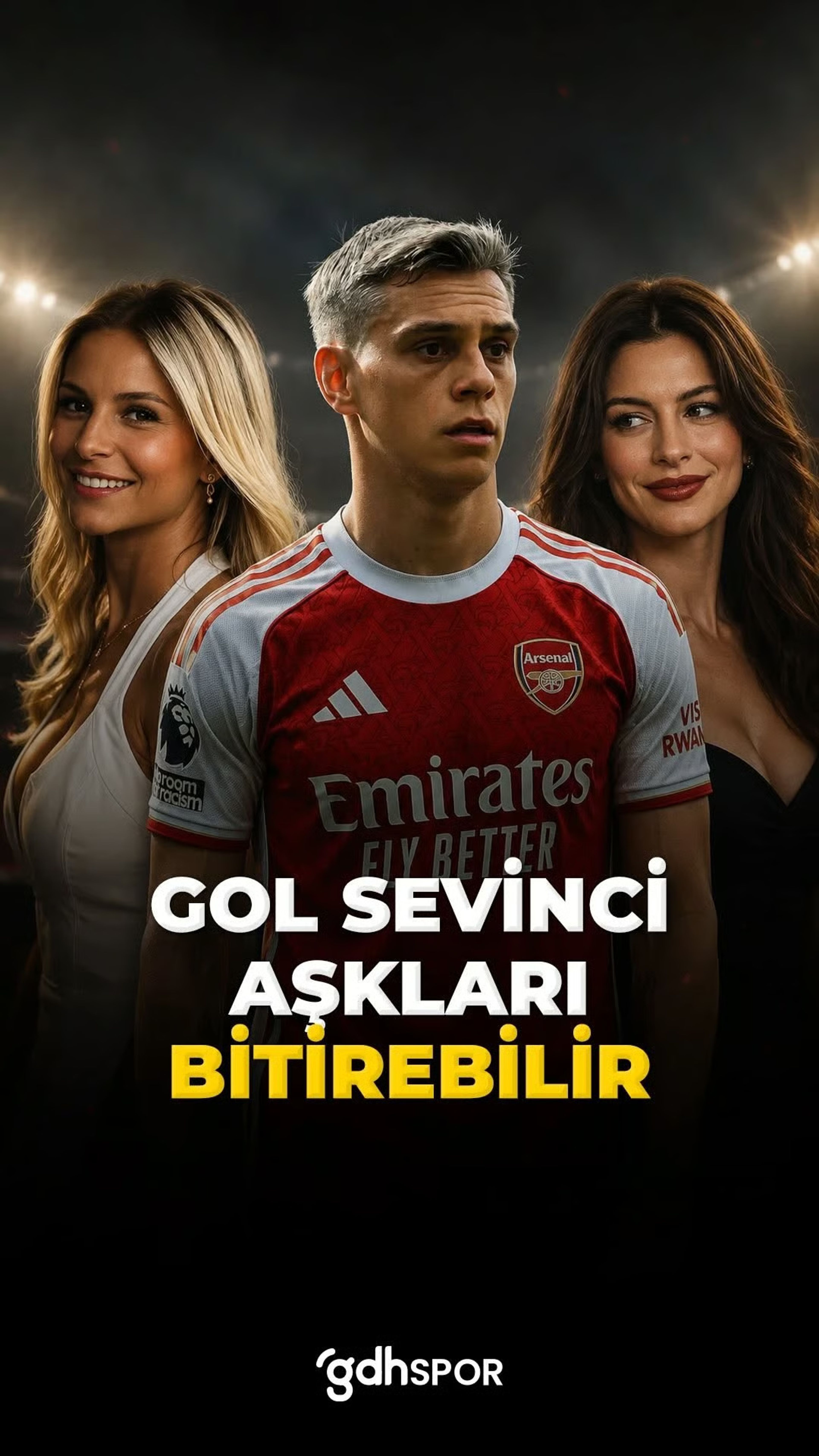 Gol sevinci aşkları bitirebilir: Trossard