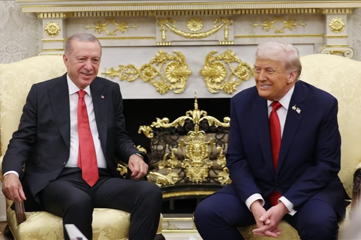 Cumhurbaşkanı Erdoğan, Trump'la görüştü
