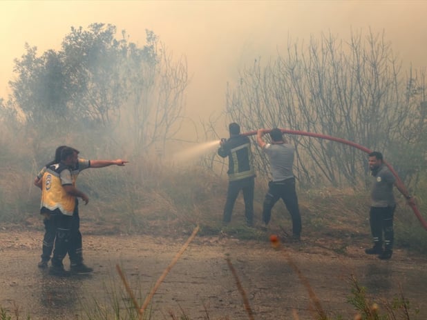 Lazkiye’deki orman yangınları kontrol altına alınıyor