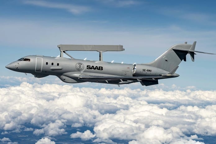 Fransa, Saab GlobalEye erken uyarı uçağı için niyet mektubu imzaladı