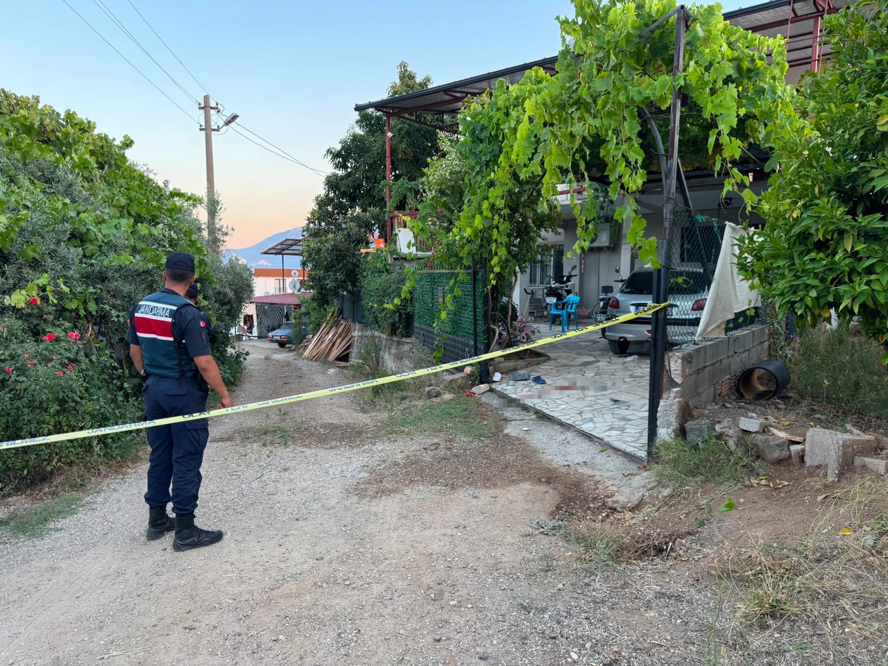 Fethiye komşular arasında tartışma