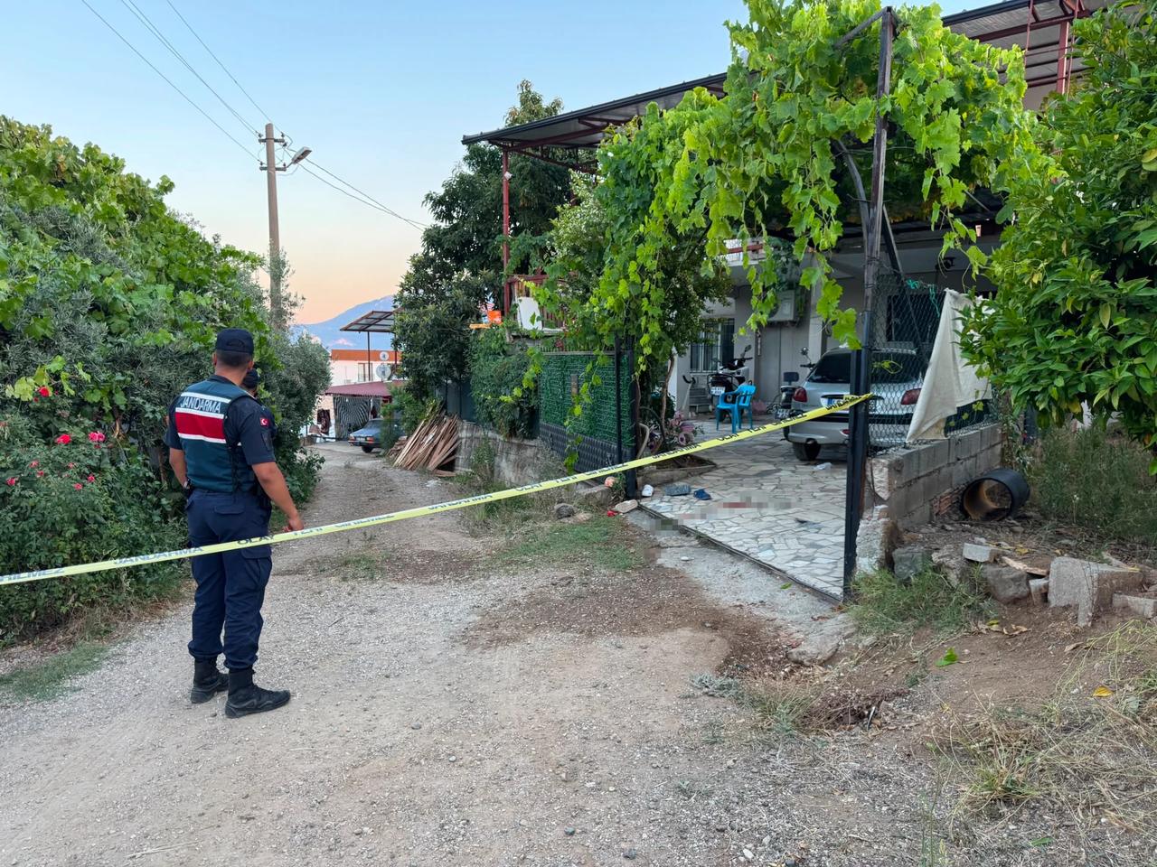 Fethiye komşular arasında tartışma
