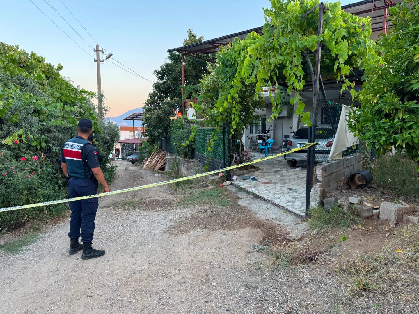 Fethiye komşular arasında tartışma