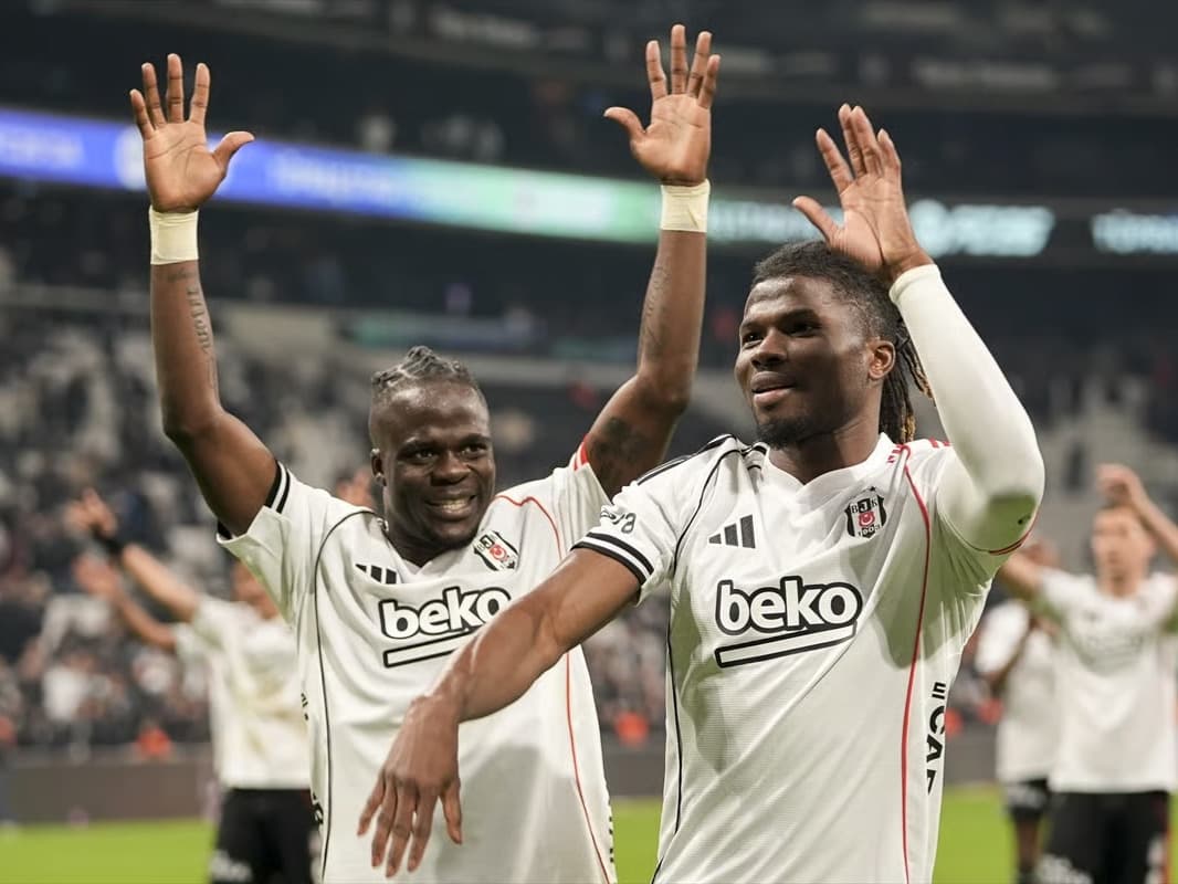 Beşiktaş'tan 4 gollü galibiyet