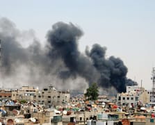 Şam'ın güneyindeki Mezze'de patlama