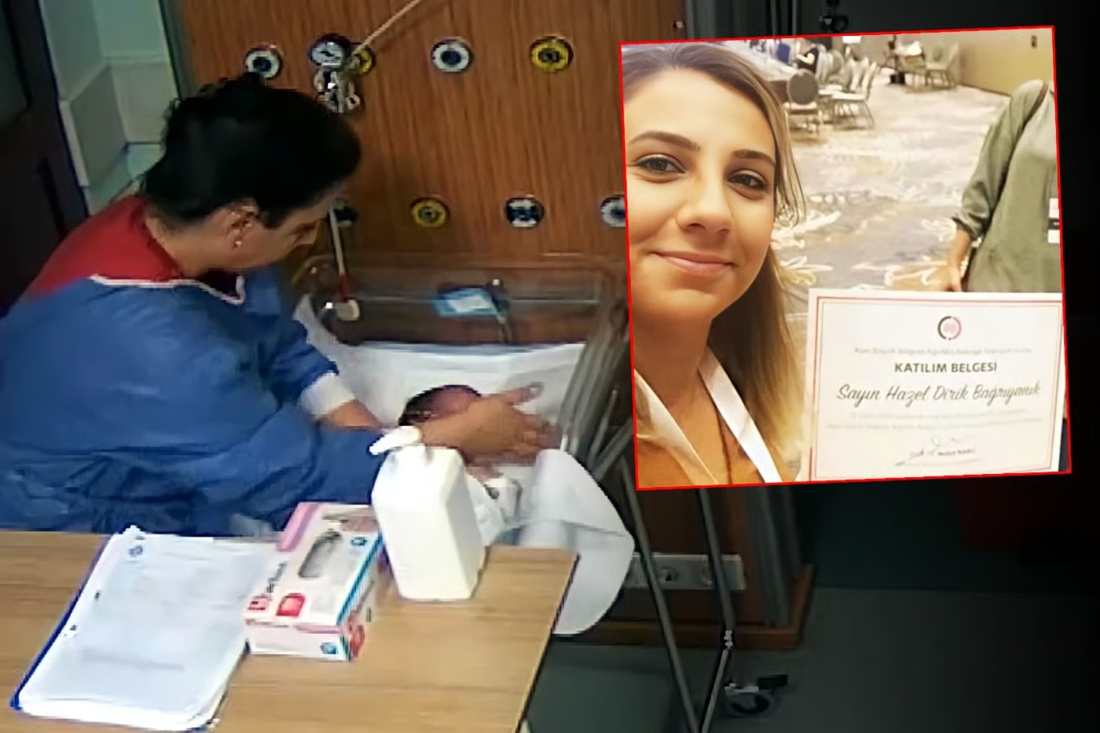 Vicdansız hemşirenin başka vukuatı da ortaya çıktı: Bir bebeği daha darbetmiş