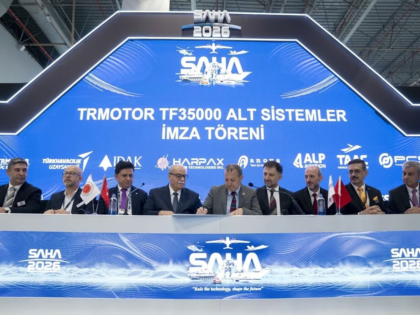 SAHA 2026'da TRMOTOR TF35000 Alt Sistemler İmza Töreni düzenlendi