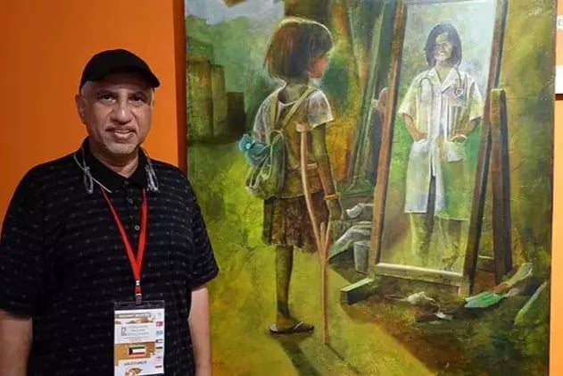 Akçaabat’ta 6 ülkeden ressamlar Gazze’yi tuvale taşıdı