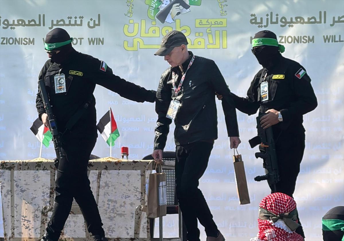 Hamas ile İsrail arasındaki esir takası. (AA)